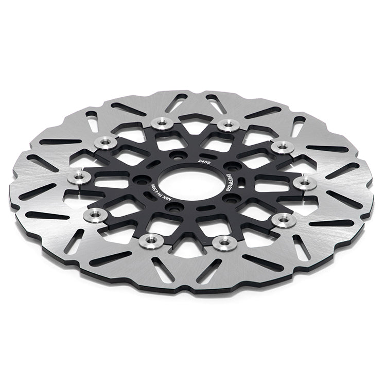 For Harley FXLR Low Rider 2018-2024 / FLHC Heritage Classic / FLHCS Heritage Classic 114 2018-2023 11.8 Front 11.5 Rear Brake Rotors