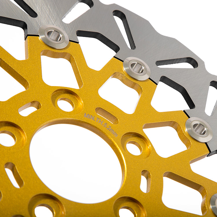 For Harley Dyna FXDWG Wide Glide 2008 / FXDWGI Wide Glide 2008-2020 11.8 Front 11.5 Rear Brake Rotors Pads