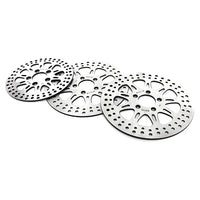 For Harley Sportster XL1200CX Roadster 2016-2023 11.8 Front 10.2 Rear Brake Rotors Pads