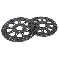 For Harley Sportster XL883L XL1200T SuperLow / XL1200C Custom / XL1200X Forty Eight 2014-2023 11.8 Front 10.2 Rear Brake Rotors Pads