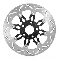 For Harley Sportster XLH883 XLH1100 XLH1200 XLX1100 (Steel Hub) Late 1987-1999 11.5 Inch Front Rear Brake Rotors Pads