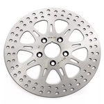 For Harley Sportster XLH883 XLH1100 XLH1200 XLX1100 (Steel Hub) Late 1987-1999 11.5" Front Rear Brake Rotors Pads