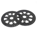 For Harley Sportster XLH883 XLH1100 XLH1200 XLX1100 (Steel Hub) Late 1987-1999 11.5" Front Rear Brake Rotors Pads