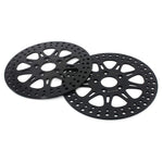 For Harley Sportster XLH883 XLH1100 XLH1200 XLX1100 (Alloy Hub) Late 1987-1999 11.5" Front Rear Brake Rotors Pads