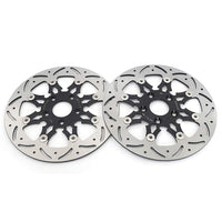 For Harley Davidson Softail FXST FXSTB FXSTC FXSTS FLST FLSTC(Alloy Hub) Late 1987-1999 11.5 Inch Front Rear Brake Rotors Pads
