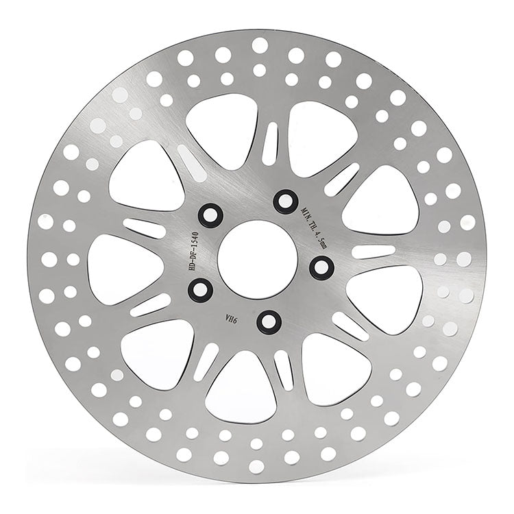 For Harley Davidson Softail FXST FXSTB FXSTC FXSTS FLST FLSTC(Alloy Hub) Late 1987-1999 11.5 Inch Front Rear Brake Rotors Pads