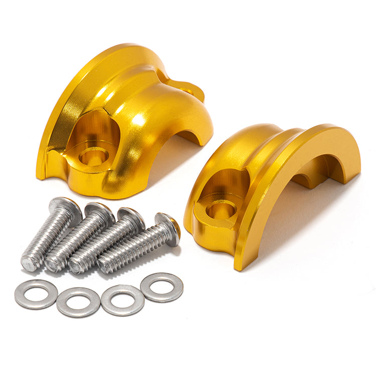 Lightning Logo Brake Clutch Perch Half Clamps For Harley Sportster
