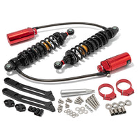 Remote Reservoir Rear Suspension Shocks For Harley-Davidson Touring Road Glide / Road King / Street Glide / Ultra Limited / Electra Glide 2014-2025