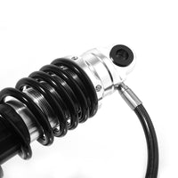 Remote Reservoir Rear Suspension Shocks For Harley Davidson Touring Models 14-UP FLH Road Glide / Road King / Street Glide / Ultra Limited / Electra Glide