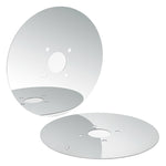 Stainless Steel Mirror Polished Wheel Disc Plate Set for Harley 2015-2023 STOCK Freewheeler MAGS