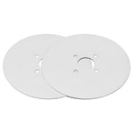 Stainless Steel Mirror Polished Wheel Disc Plate Set for Harley Tri-Glide Rear 15" Enforcer Mags