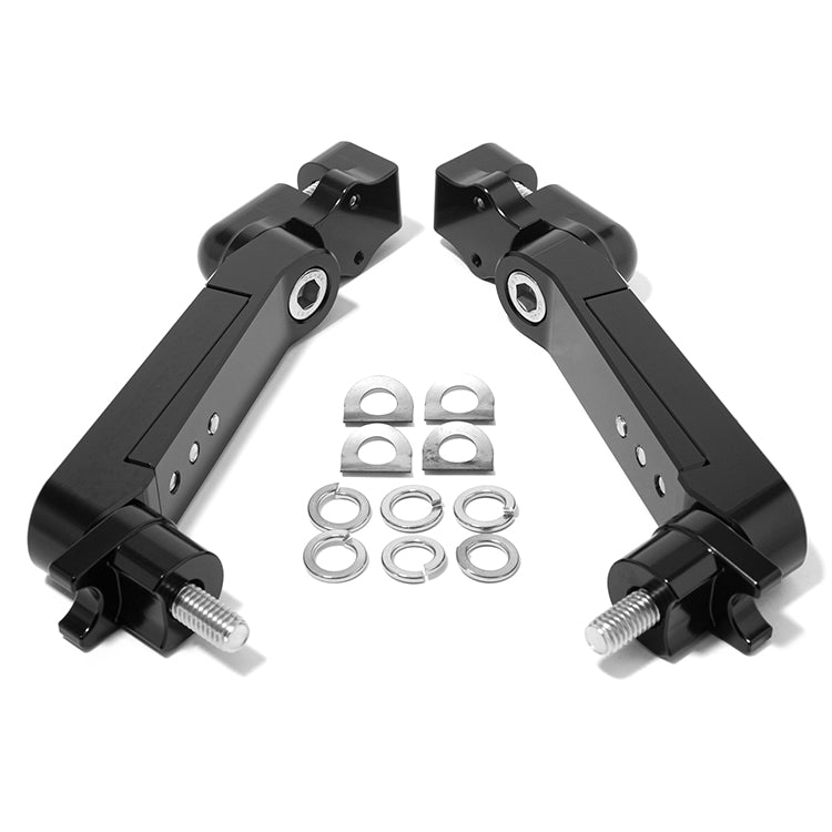 Universal Adjustable Passenger Comfort Peg Mounts for Harley Davidson Touring / Tri Glide