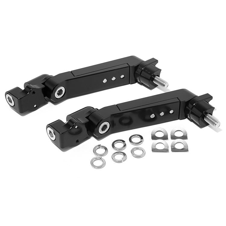 Universal Adjustable Passenger Comfort Peg Mounts for Harley Davidson Touring / Tri Glide
