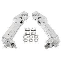 Universal Adjustable Passenger Comfort Peg Mounts for Harley Davidson Touring / Tri Glide