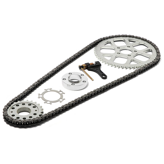 X-Ring Chain Conversion Kit Sprocket Fit for Harley-Davidson Dyna 2006-2017