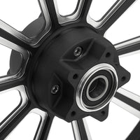 21x3.5 Tubeless Front Wheel Rim for Harley Dyna Street Bob, Low Rider, Wide Glide, Super Glide 2008-2017 With ABS Bearing