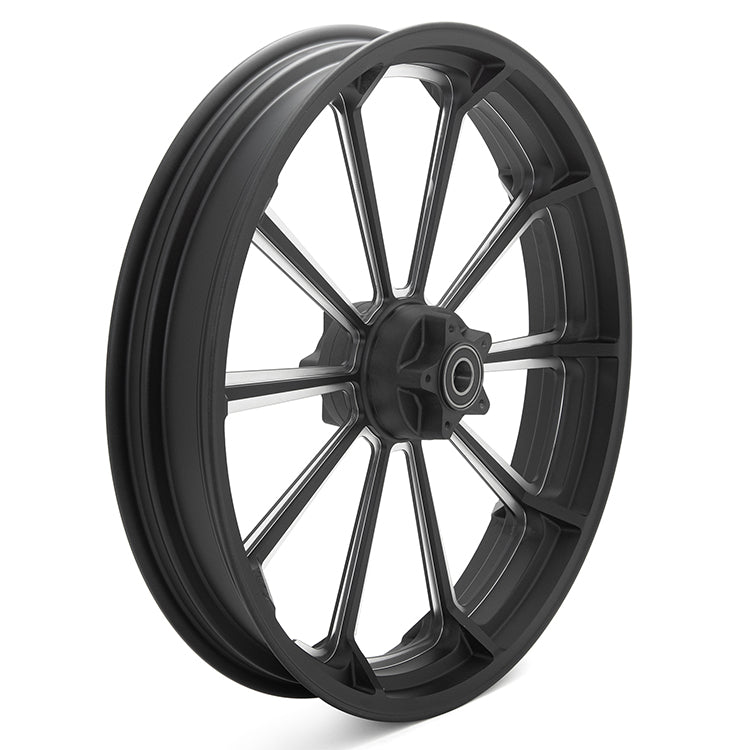 21x3.5 Tubeless Front Wheel Rim for Harley Dyna Street Bob, Low Rider, Wide Glide, Super Glide 2008-2017 With ABS Bearing