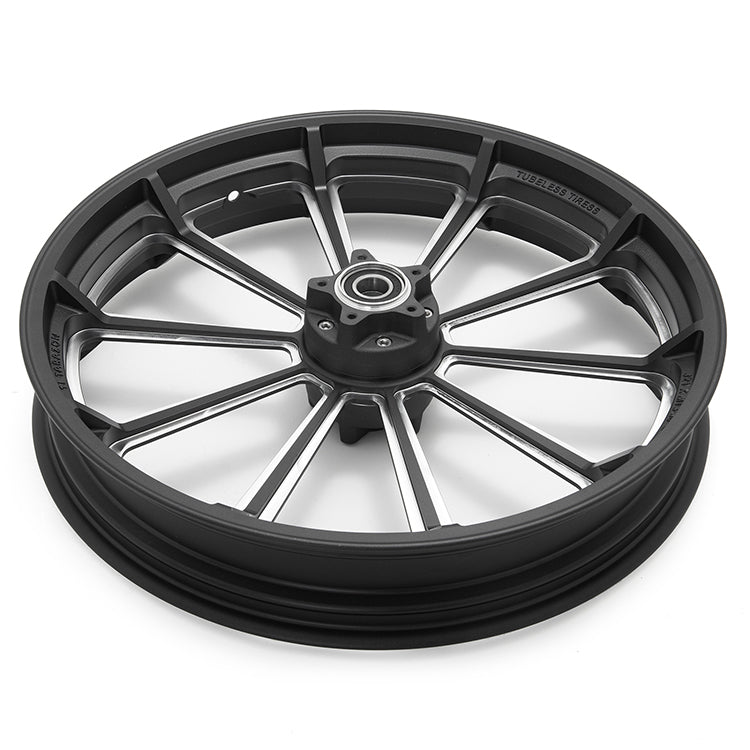 21x3.5 Tubeless Front Wheel Rim for Harley Dyna Street Bob, Low Rider, Wide Glide, Super Glide 2008-2017 With ABS Bearing