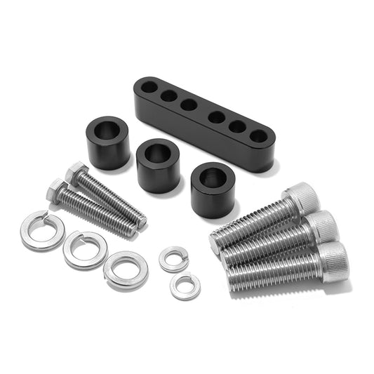 3/4 Inch Driver Floorboard Spacer Extension Kit For Harley Touring 1992-2008 FLHT FLHR FLHX