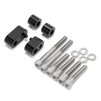 3/4 Inch Driver Floorboard Spacer Extension Kit For Harley Touring Electra Road Street Glide Road King 09-24