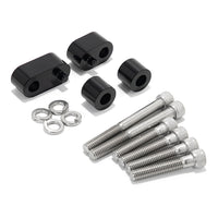 3/4 Inch Driver Floorboard Spacer Extension Kit For Harley Touring Electra Road Street Glide Road King 09-24