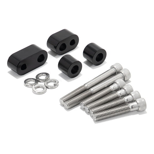 3/4 Inch Driver Floorboard Spacer Extension Kit For Harley Touring Electra Road Street Glide Road King 09-24