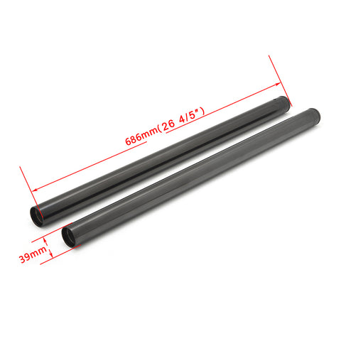 39MM Fork Tubes +2" for Harley Sportster XL883 2005-2015 / XL1200 2006-2020