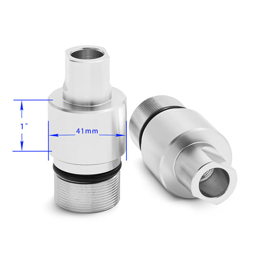 41MM Fork Tube 1-3 Inch Extension for Harley FLTC Tour Glide Classic / FLTCU FLTCUI Tour Glide Ultra Classic / FLTR FLTRI Road Glide