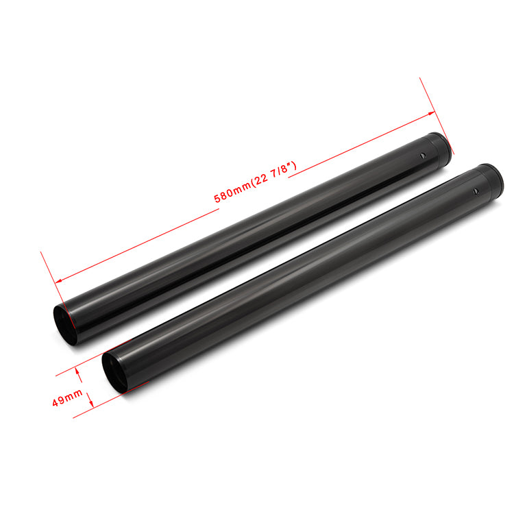 49mm Front Fork Inner Tubes 45500341 for Harley Davidson Touring Electra Glide / Street Glide / Road Glide / Road King 2017-2024