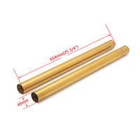 49MM Fork Tubes +2 Inch for Harley Softail FLDE FLHC FLSL FXBB FXBR FXLR FXST 2018-2024