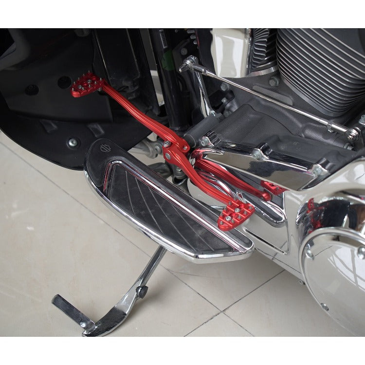 Brake Shift Lever Arm Peg Pedal Floorboards Kit for Harley Davidson Touring Road King / Road Glide / Street Glide / Electra Glide / Ultra Classic 2014-2024