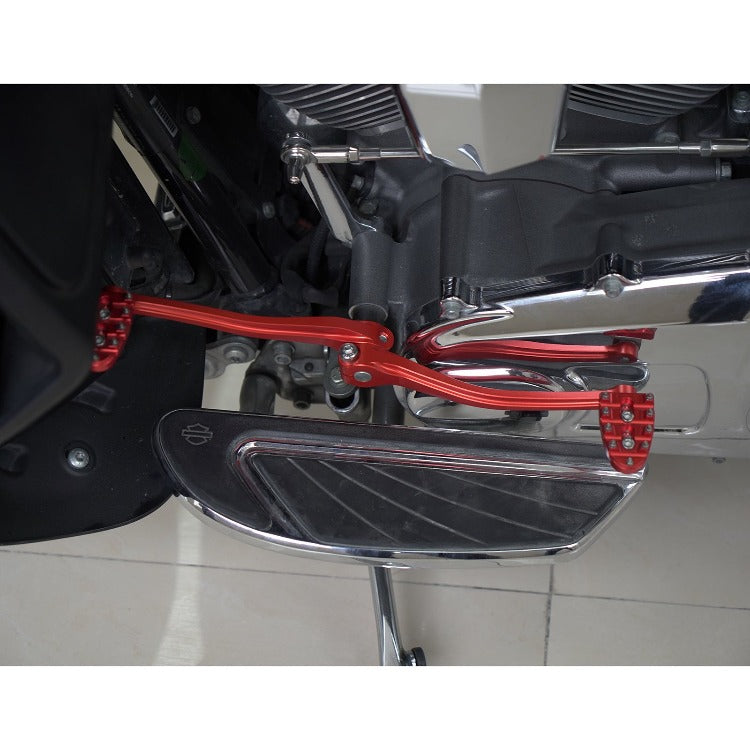 Brake Shift Lever Arm & Peg Pedal Kit for Harley Davidson Touring Electra Glide / Street Glide / Road Glide / Road King 2008-2013