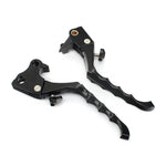 TARAZON CNC Adjustable Brake Clutch Levers For Harley Davidson Sportster XL883LP Low Police 2009-2011