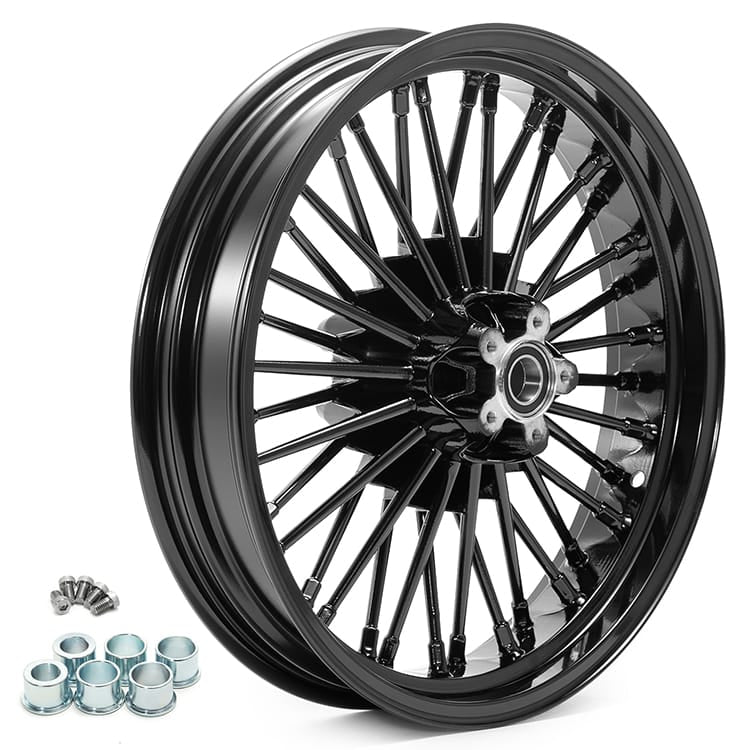 2000-2010 Front Rear Dual Disc Wheel For Harley-Davidson Softail FXST Standard, Custom, Night Train, Springer