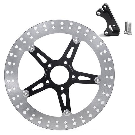 13 Inch Front Brake Disc Rotor for Harley Softail 2015-2017  Dyna 2006-2017 (for 11.8 Inch OEM size brake Rotors)