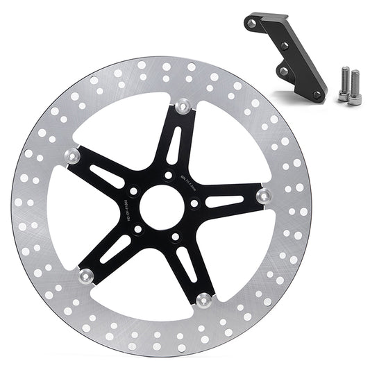 15 Inch Front Brake Disc Rotor for Harley Softail 2000-2017 Dyna 2000-2005 (for 11.5 Inch OEM size brake Rotors)