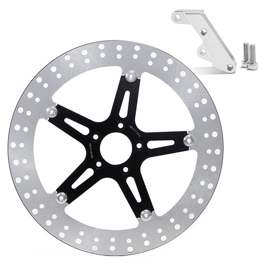 15 Inch Front Brake Disc Rotor for Harley Softail 2000-2017 Dyna 2000-2005 (for 11.5 Inch OEM size brake Rotors)
