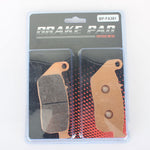 Front and Rear Brake Pads for Harley XL 1200 L Sportster Low 2007-2011 / XL 1200 N Nightster (Spoke wheel) 2008 - 2012