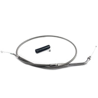 PVC and Stainless Steel Throttle and Idle Cable Lines For Harley Davidson XL1200C Custom 1996 - 2006