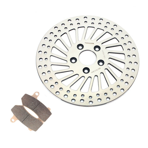 Rear Brake Disc Rotor With Pads For Harley Davidson Touring FLHRC Road King Classic 1690  2011-2013