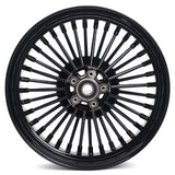 16"×3.0" Rear Casting Wheel Fat Spoke for Harley Davidson Touring Dyna Softail Sportster