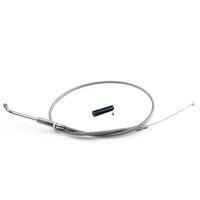 PVC and Stainless Steel Throttle and Idle Cable Lines For Harley Davidson XL1200C Custom 1996 - 2006