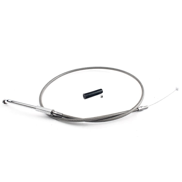PVC and Stainless Steel Throttle and Idle Cable Lines For Harley Davidson Sportster  XLH1100 1986-1987